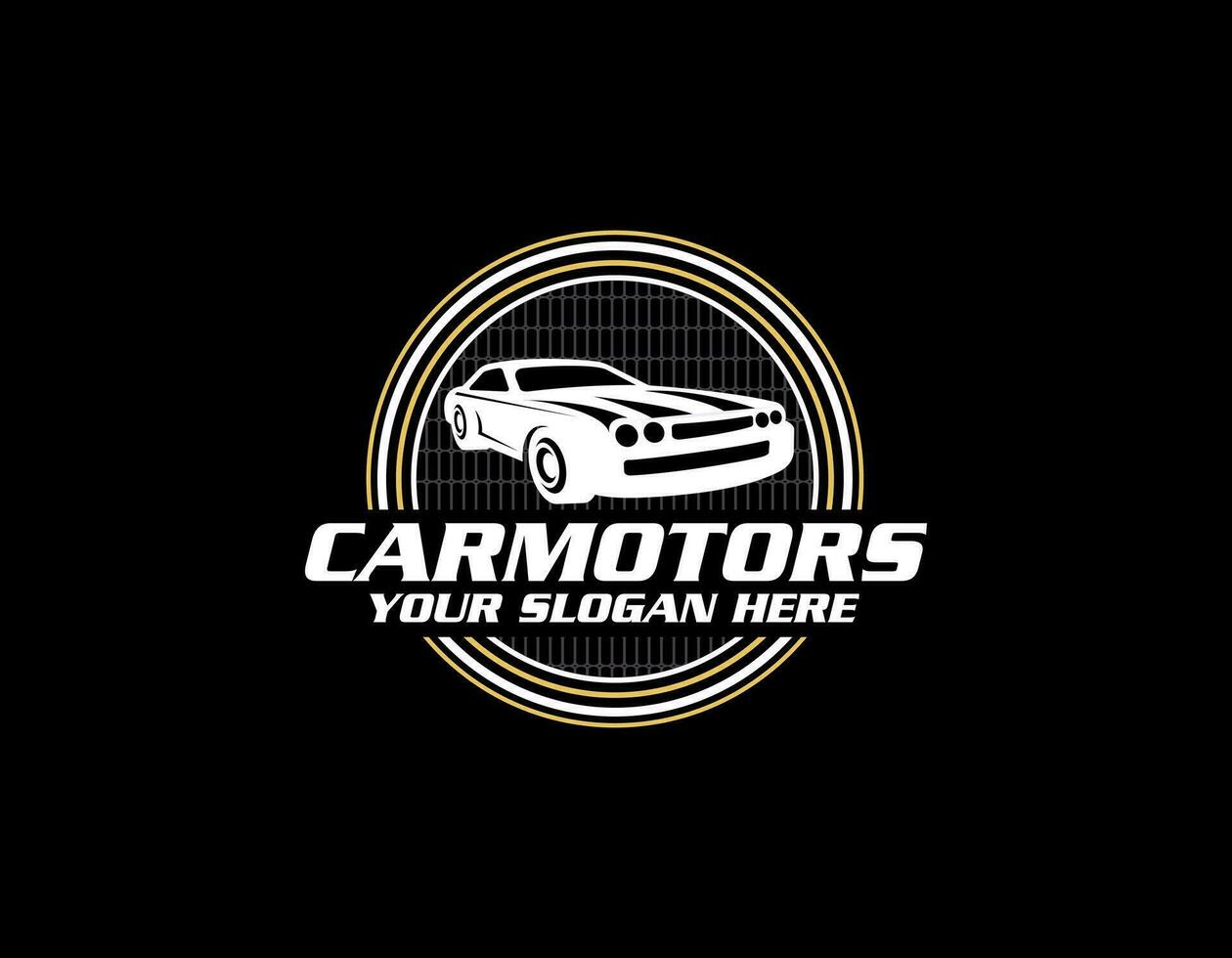 Vektor Logo zum ein Auto Vermietung Unternehmen