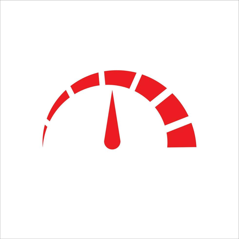 Tachometer Symbol Vektor Illustration Symbol