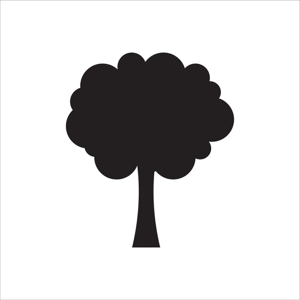 Baum Symbol Vektor Illustration Symbol