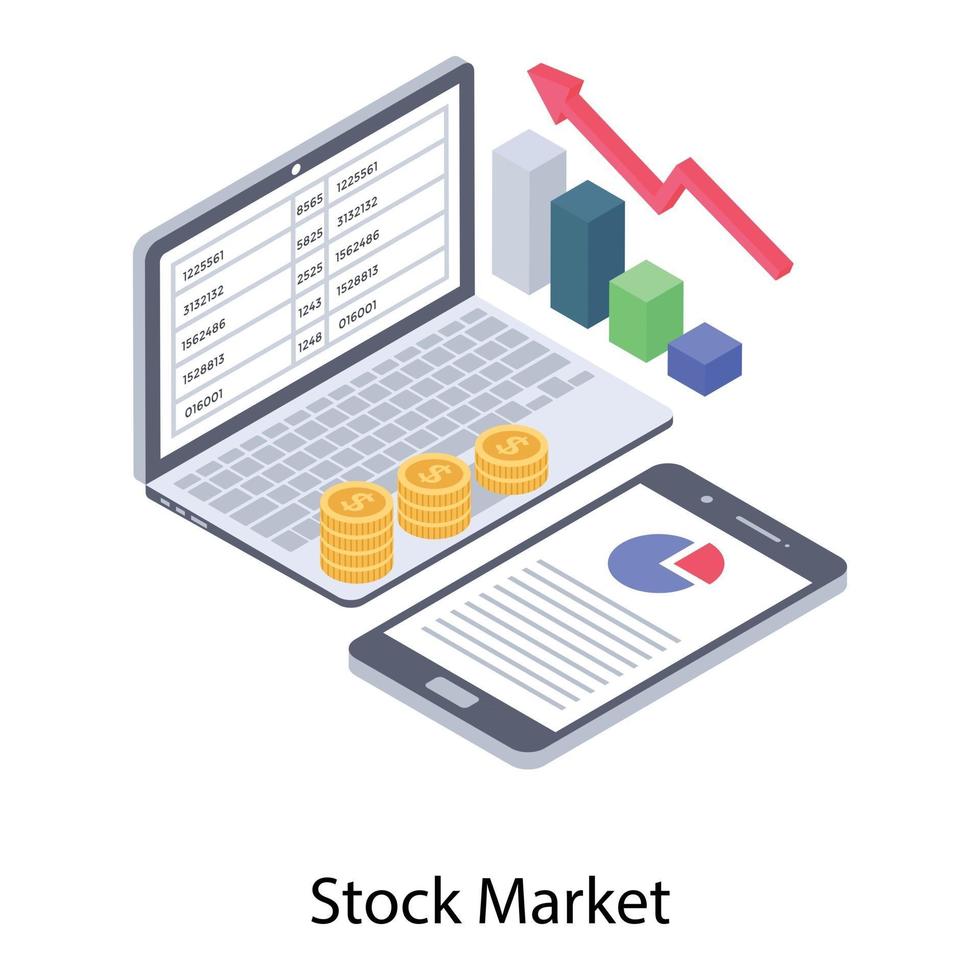 Börsentechnologie vektor