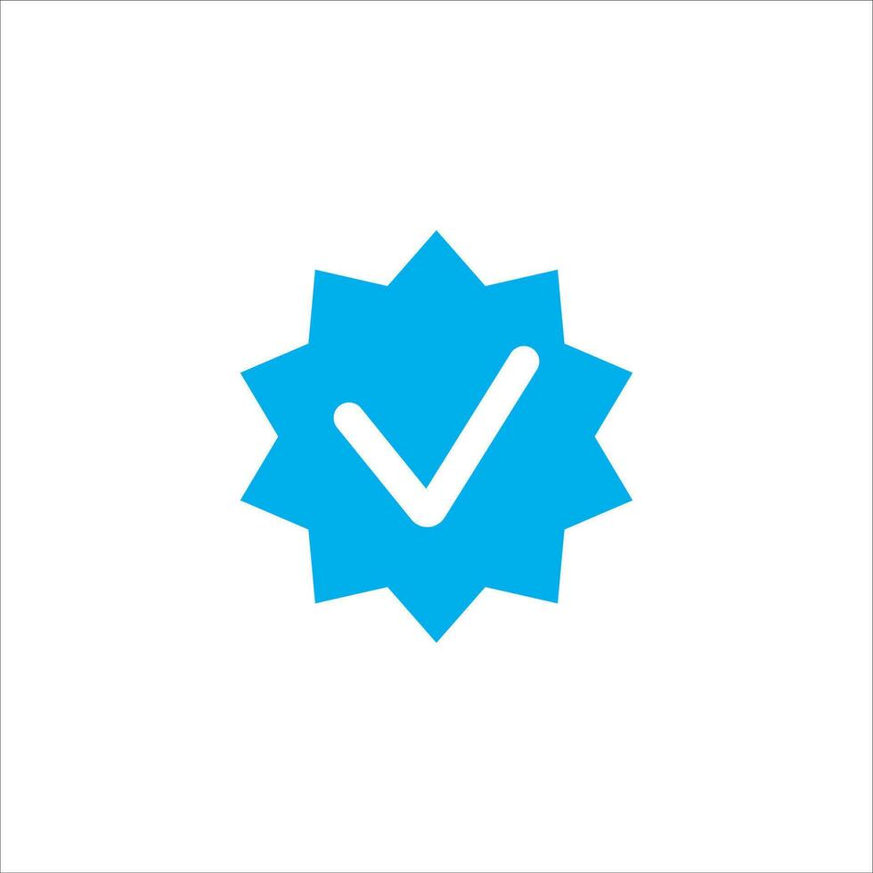 verified konto ikon vektor illustration symbol