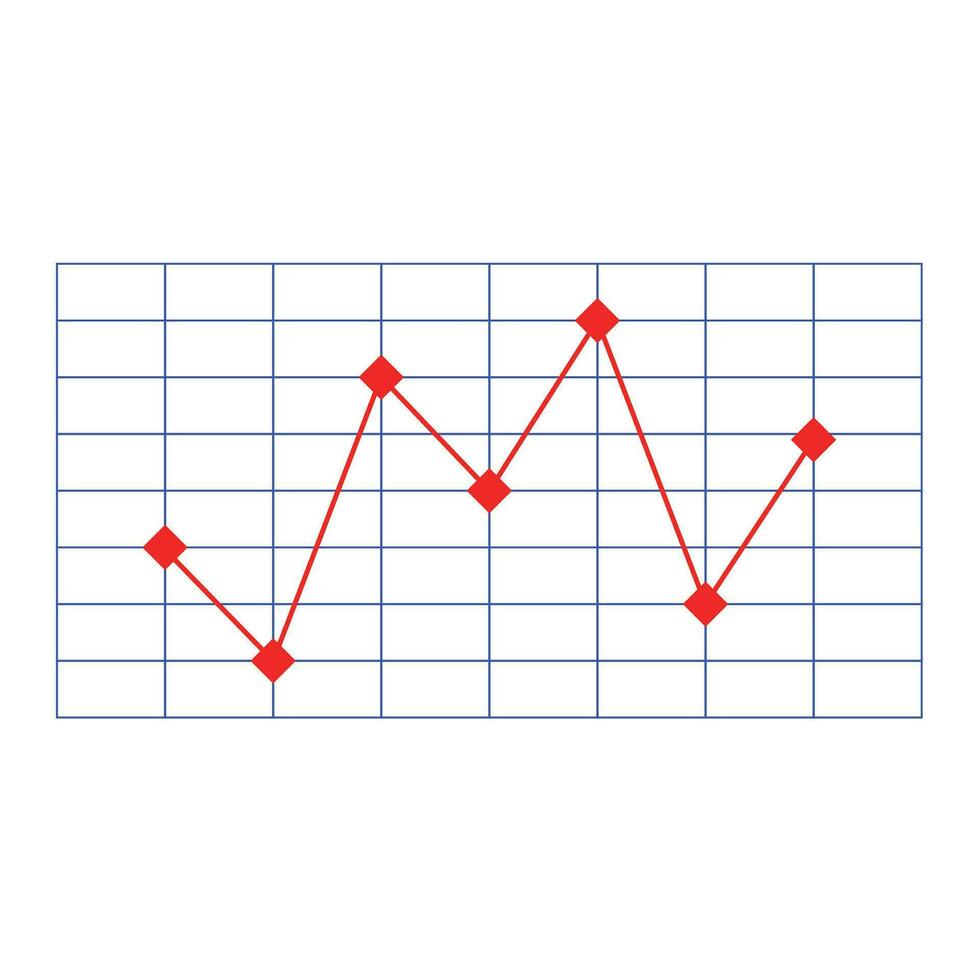 Geschäft Zeitplan Vektor. Graph Farbe Diagramm auf Gitter Netz Illustration vektor
