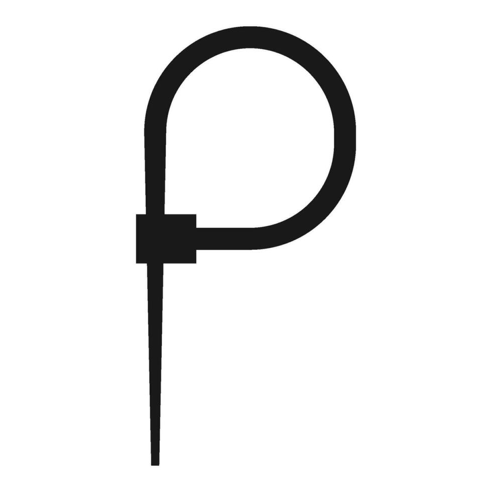 Kabel Bindungen Symbol Vektor