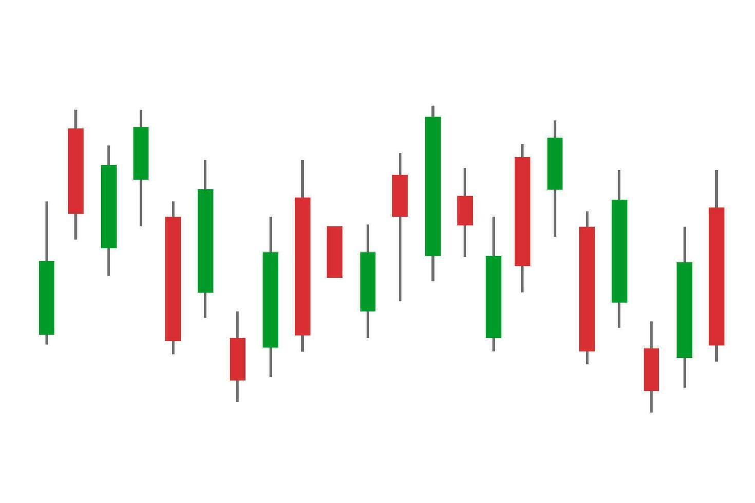 handel Diagram ljus stock, finansiera data marknadsföra, vektor illustration.