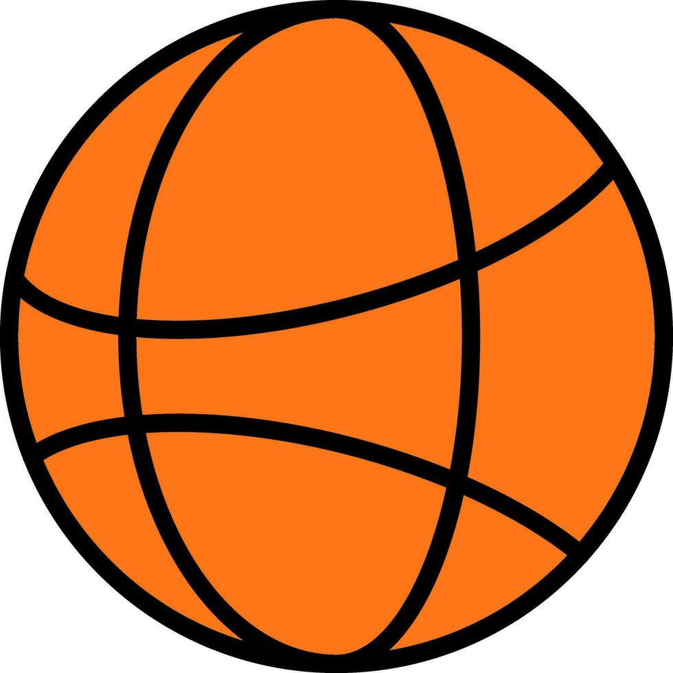 Basketball-Vektor-Icon-Design vektor