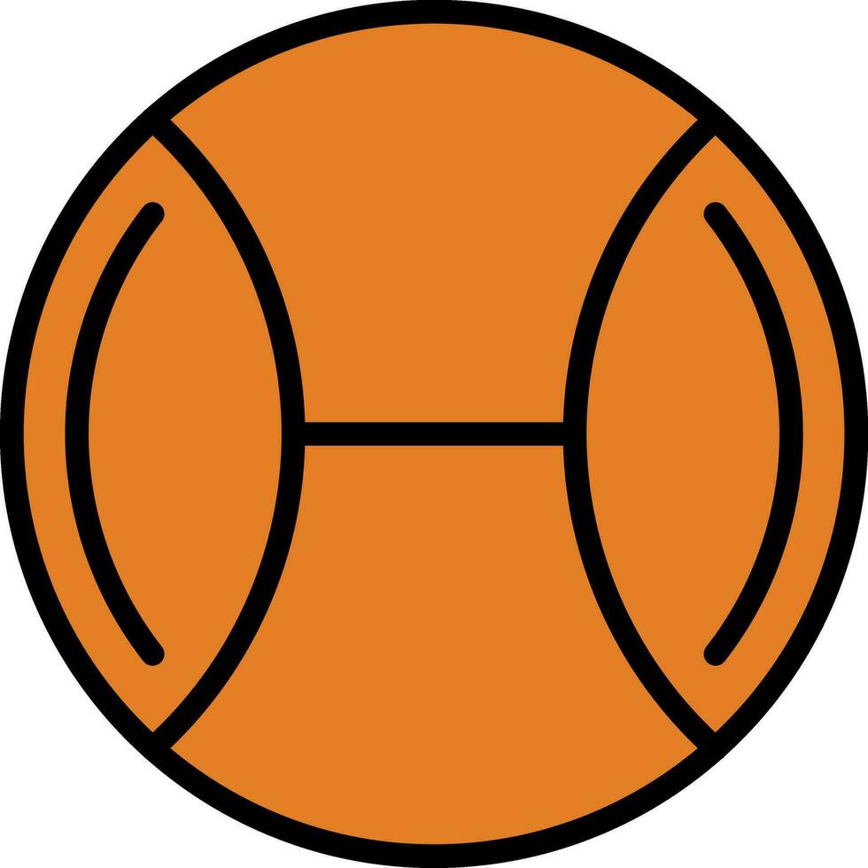 Basketball-Vektor-Icon-Design vektor