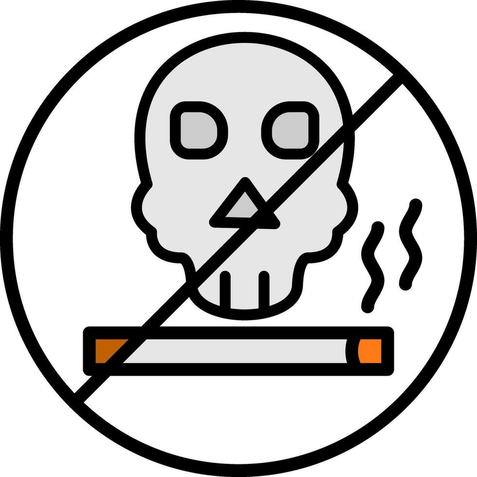 Rauchen tötet Vektor Symbol Design