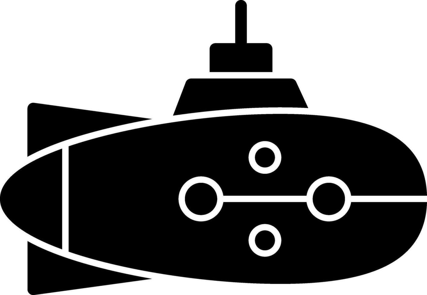 U-Boot-Vektor-Icon-Design vektor