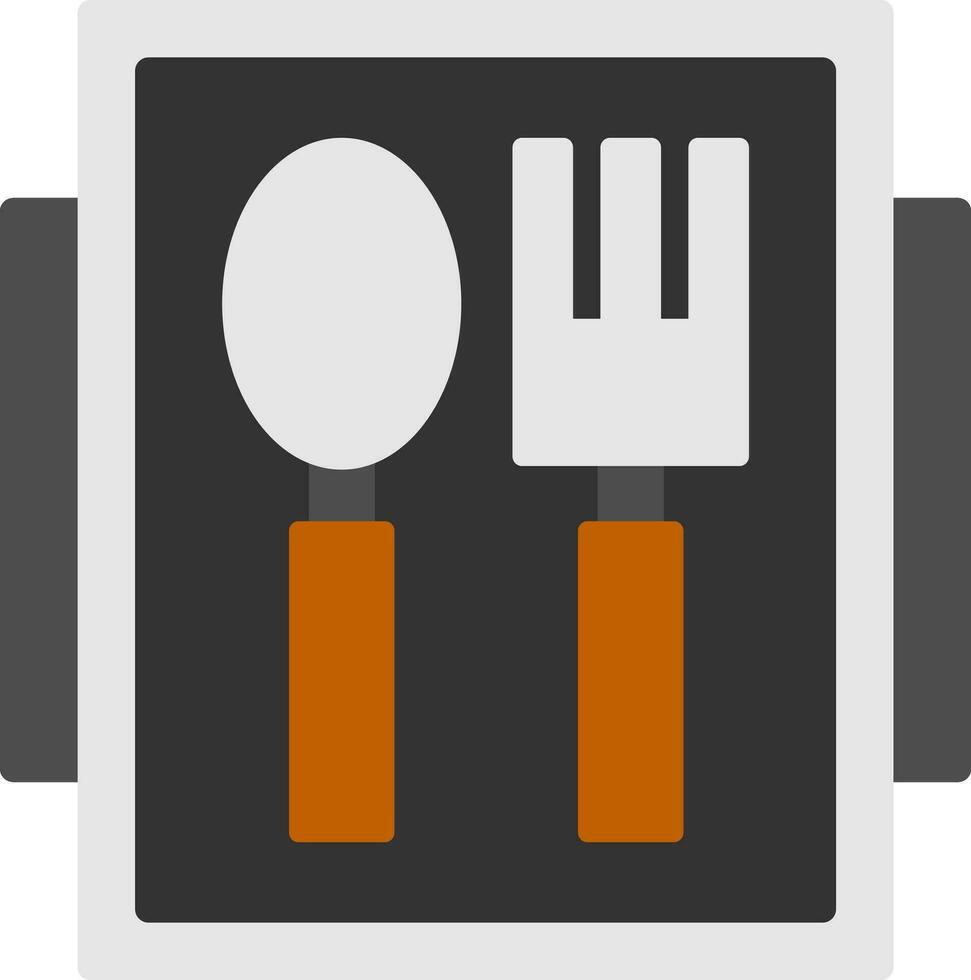 Mahlzeit-Vektor-Icon-Design vektor