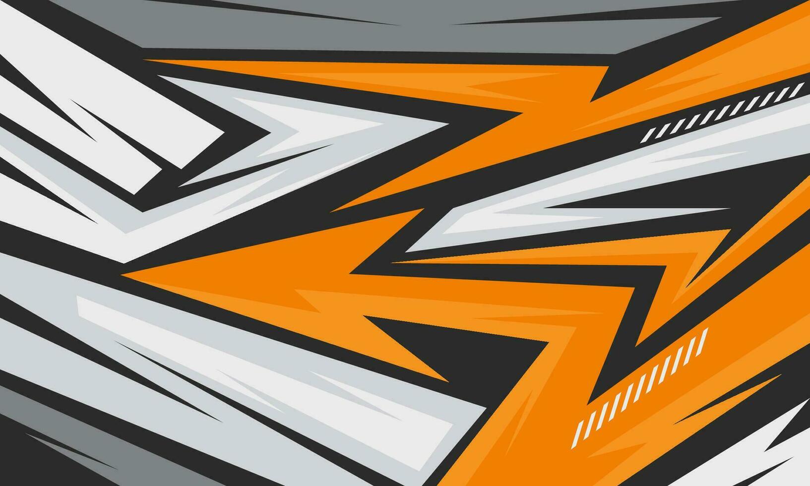 abstrakt Rennen Streifen Hintergrund Design mit Orange und hell Farben. geeignet zum Banner Hintergründe, zum Auto Wraps oder Sport Jersey vektor