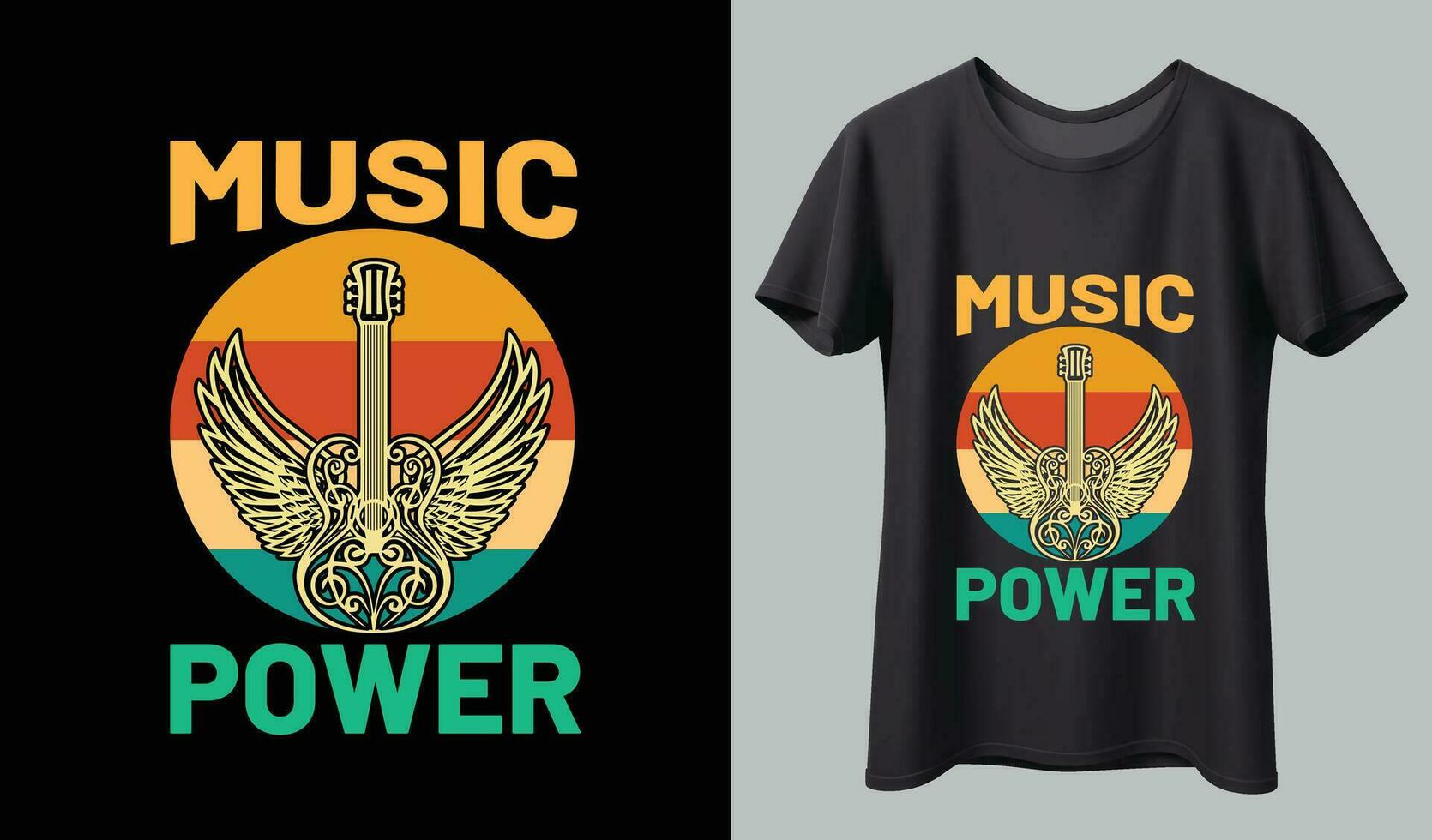 musik t-shirt design. musik t-shirt design vektor. för t-shirt skriva ut och Övrig använder. vektor