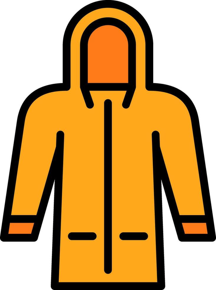 Regenjacke Vektor Symbol Design