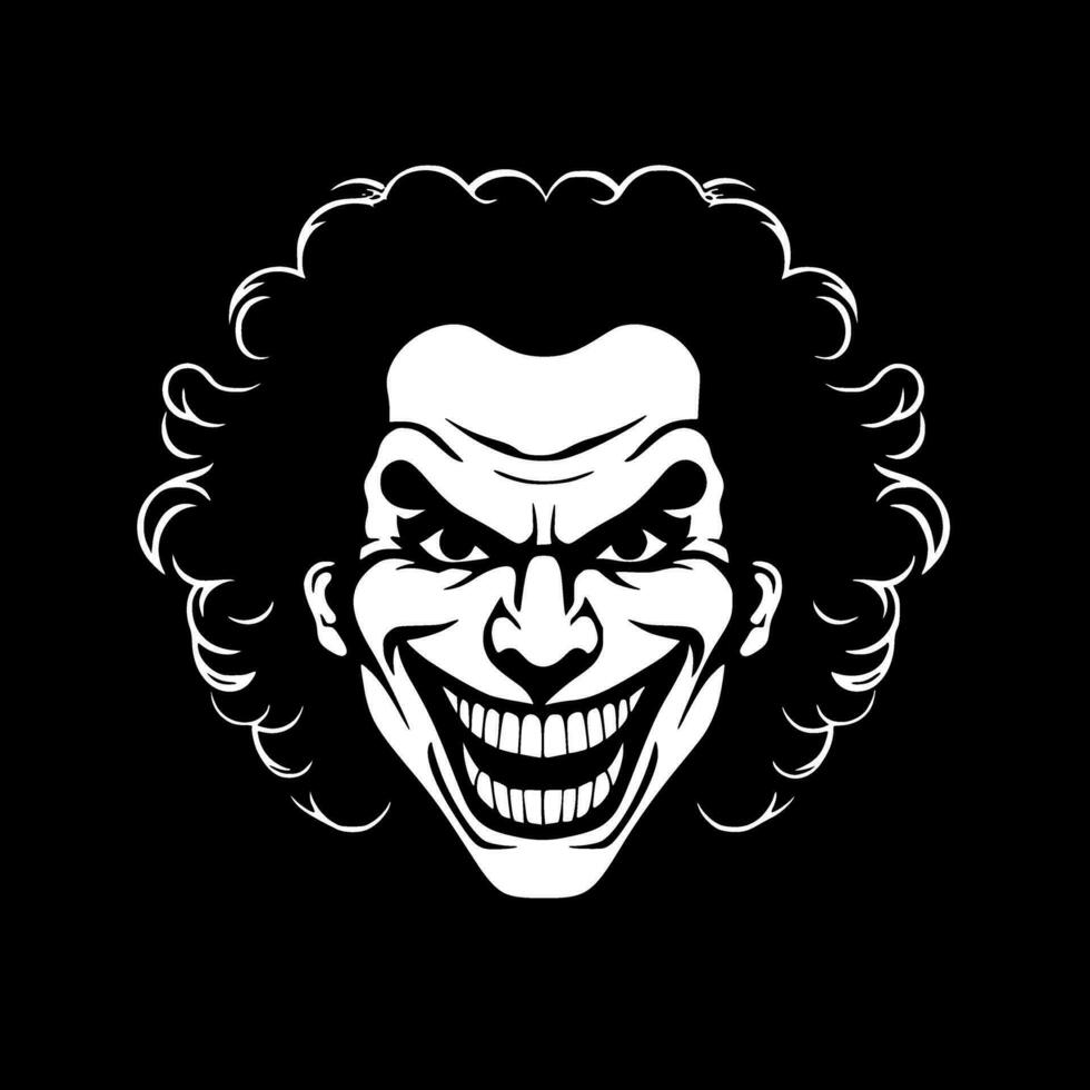 Clown - - hoch Qualität Vektor Logo - - Vektor Illustration Ideal zum T-Shirt Grafik