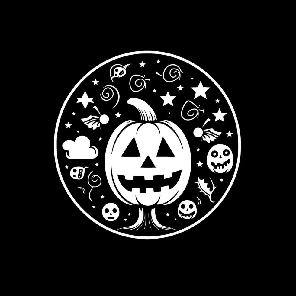 Halloween - - hoch Qualität Vektor Logo - - Vektor Illustration Ideal zum T-Shirt Grafik