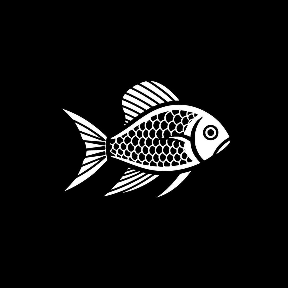 fisk - hög kvalitet vektor logotyp - vektor illustration idealisk för t-shirt grafisk