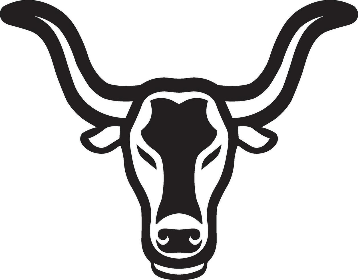 Stier Symbol Vektor Illustration