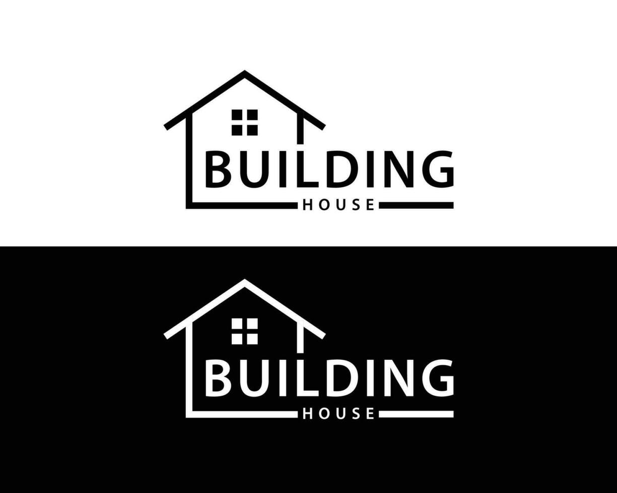 Gebäude Haus die Architektur Wort Kennzeichen Logo Design Inspiration kostenlos Vektor Haus die Architektur Wort Kennzeichen Logo Design Inspiration kostenlos Vektor