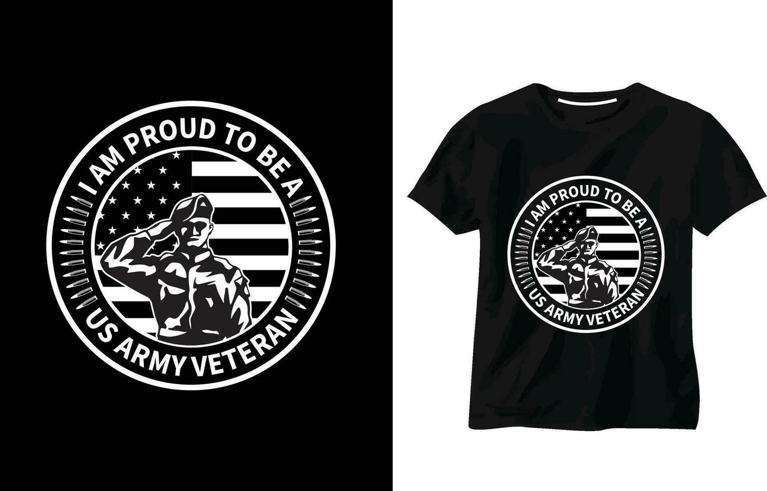 ich bin stolz zu Sein ein uns Heer Veteran T-Shirt Design, Soldat Jahrgang t Shirt, Militär- Heer Vektor, USA Flagge, patriotisch, Militär- Gruß, Veteran T-Shirt, Veteran Typografie T-Shirt Design vektor