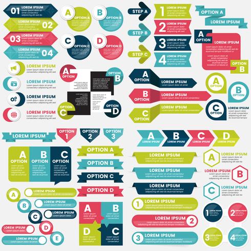 Infographics Design Mall Vector