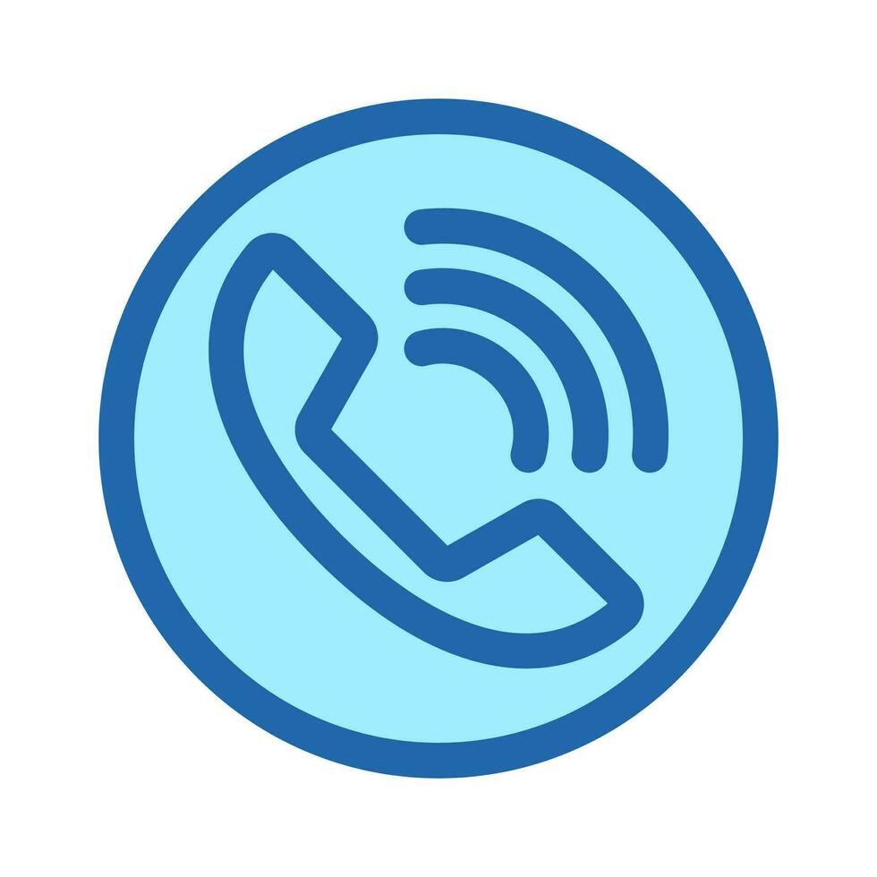 Telefon Kommunikation Symbol Symbol Vektor Design Illustration