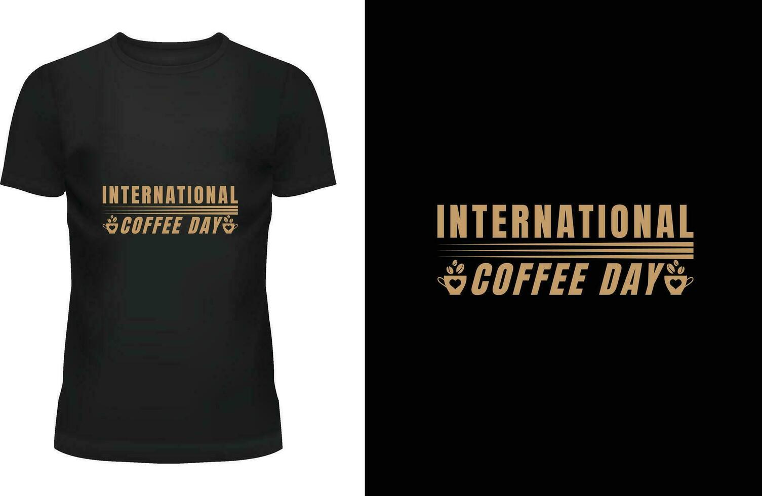 internationell kaffedag vektor