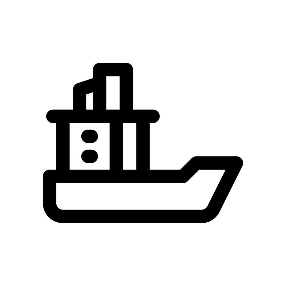 fartyg ikon. vektor ikon för din hemsida, mobil, presentation, och logotyp design.