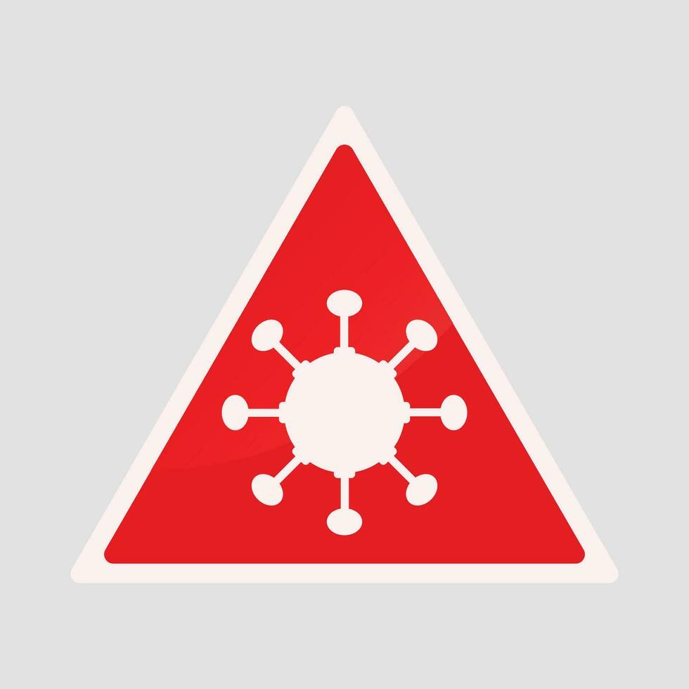 Warnung Zeichen Element vektor