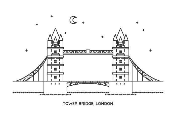 Tower Bridge vektor