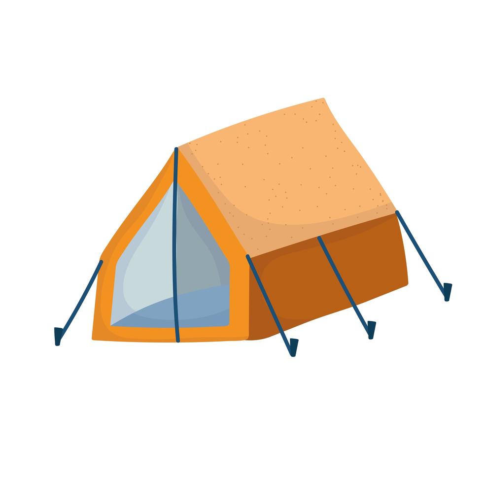 Campingzeltausrüstung vektor