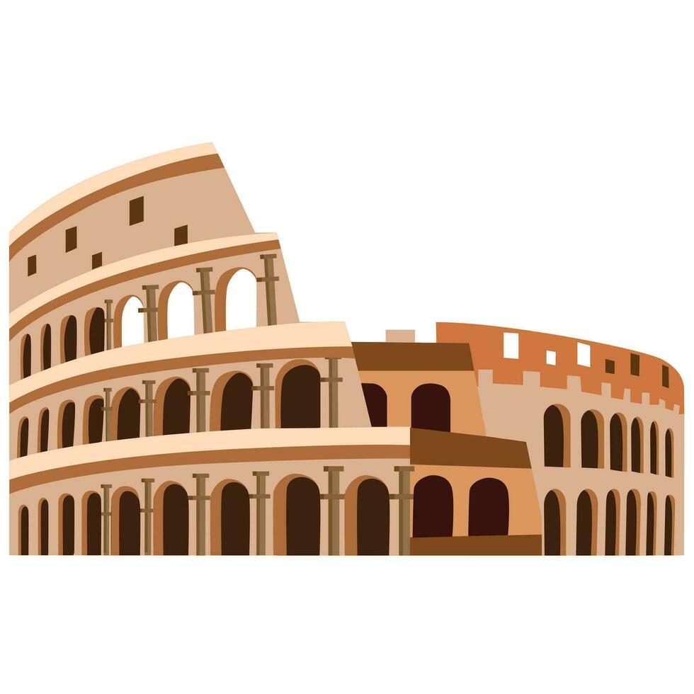 colosseum rom Italien vektor