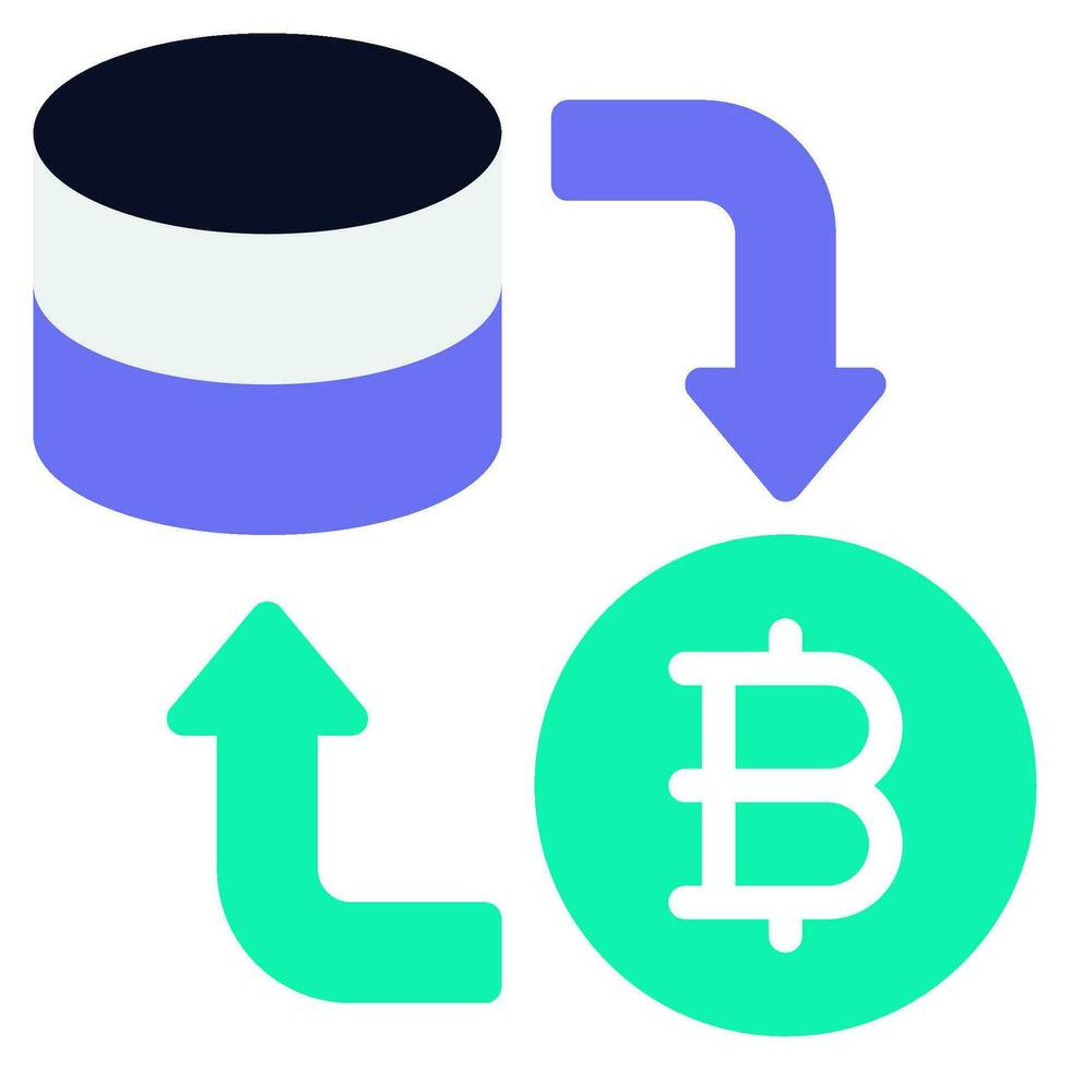 Tokenisierung Symbol Illustration vektor