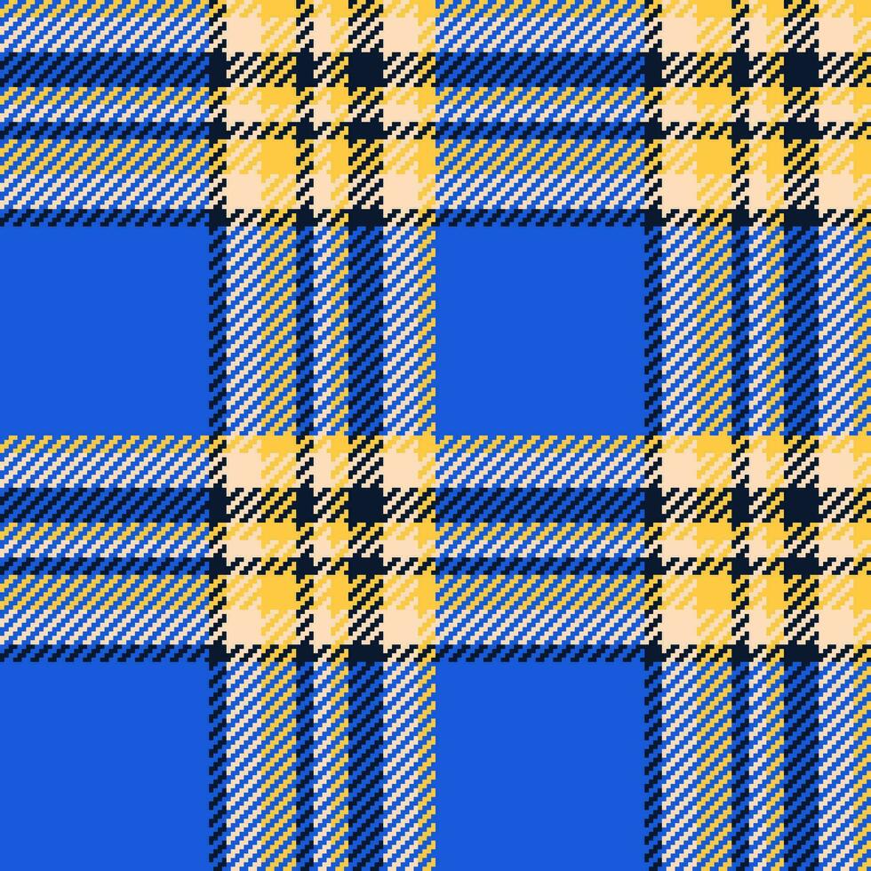 bakgrund tyg pläd av sömlös textur textil- med en vektor kolla upp tartan mönster.