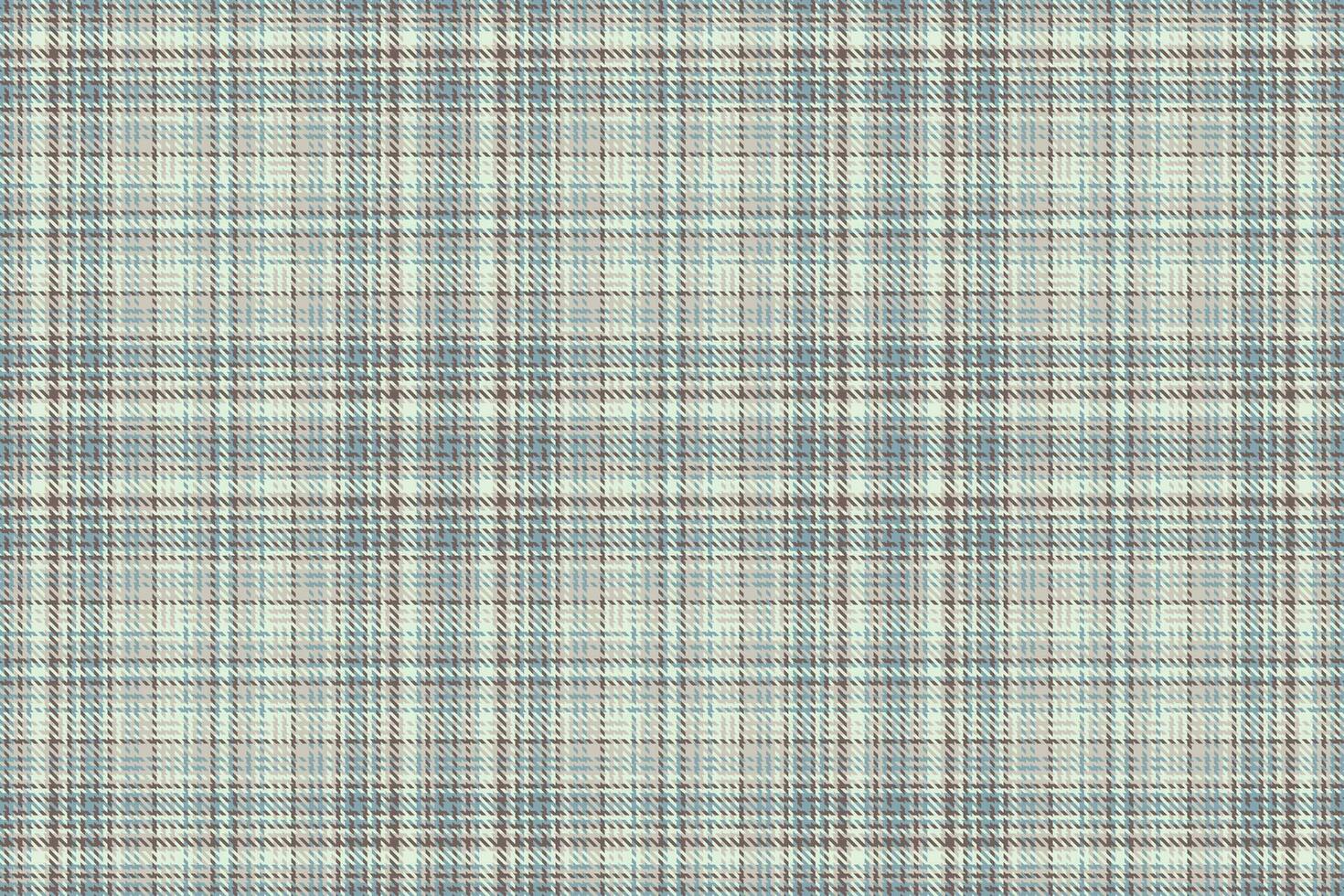 Tartan Muster Hintergrund von Vektor prüfen Textur mit ein nahtlos Stoff Plaid Textil.