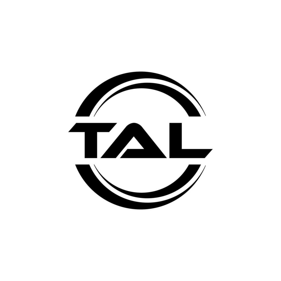 tal logotyp design, inspiration för en unik identitet. modern elegans och kreativ design. vattenmärke din Framgång med de slående detta logotyp. vektor