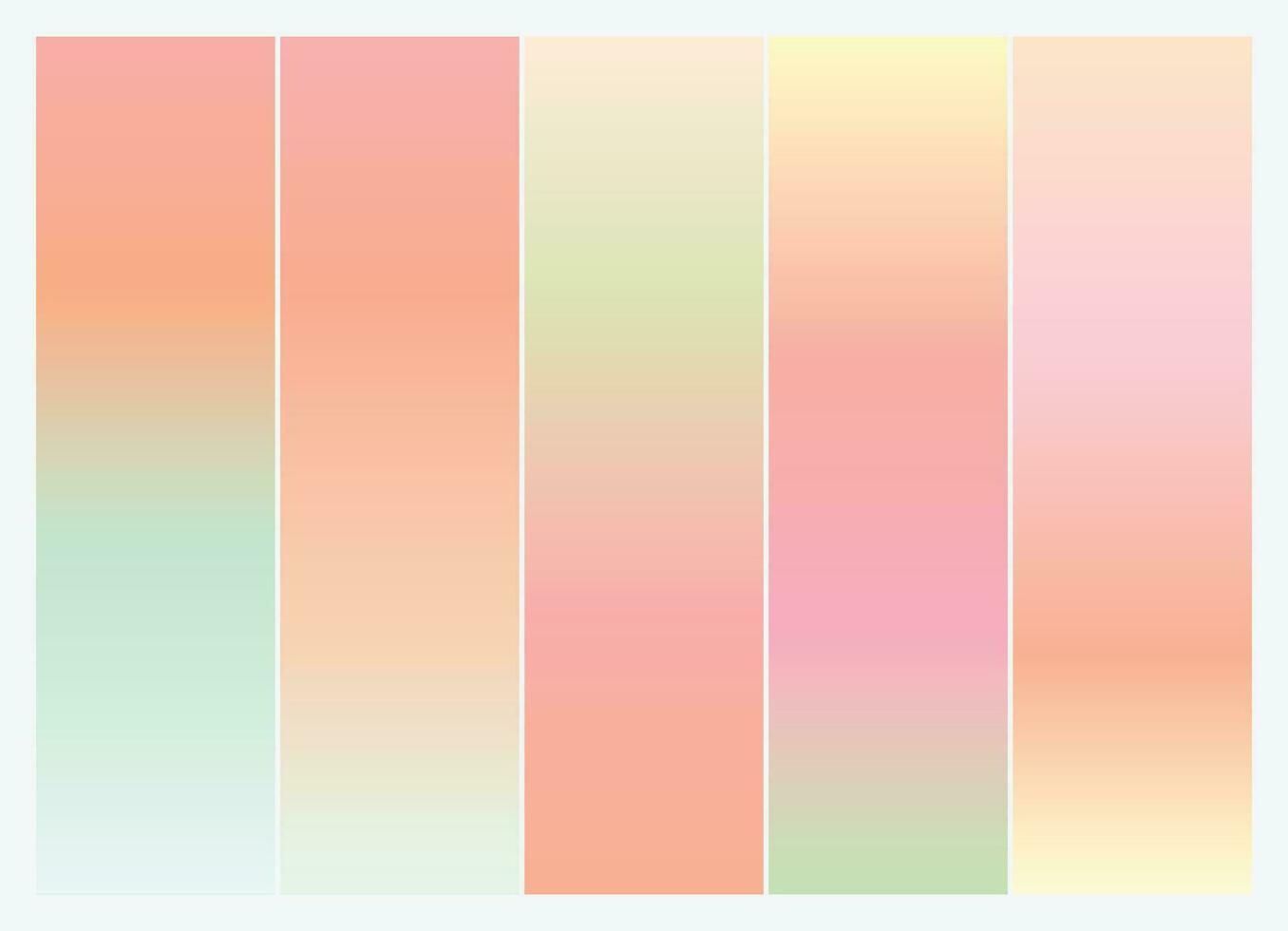 56 Vektor bunt Gradient Sammlung