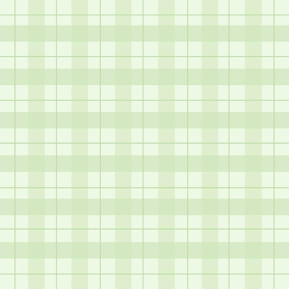 Vektor nahtlos Plaid Hintergrund, Grün Muster Design Vektor