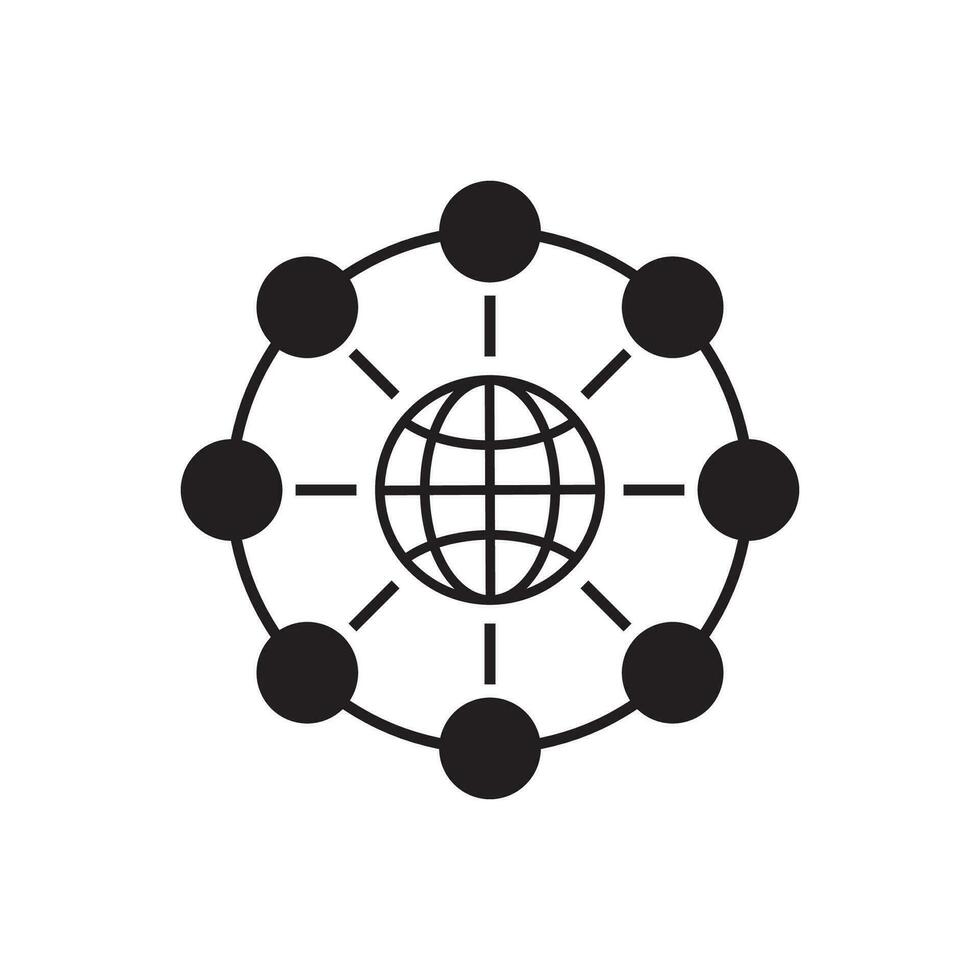 Verbindung - - Internet Symbol Vektor