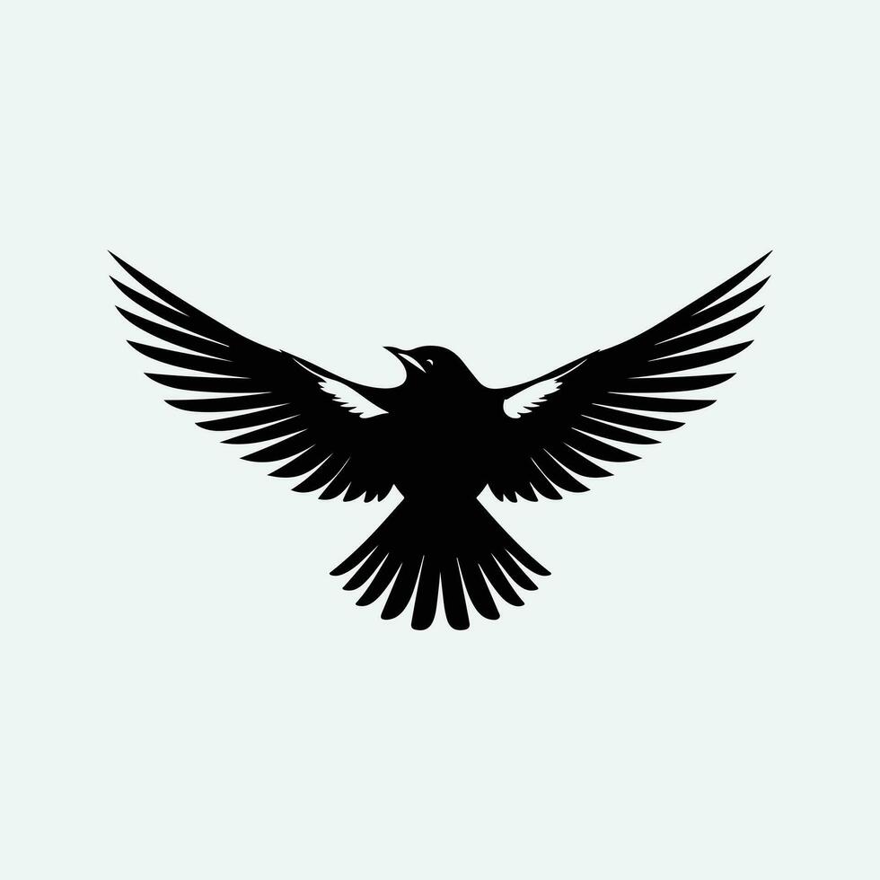 fågel modern logotyp design vektor