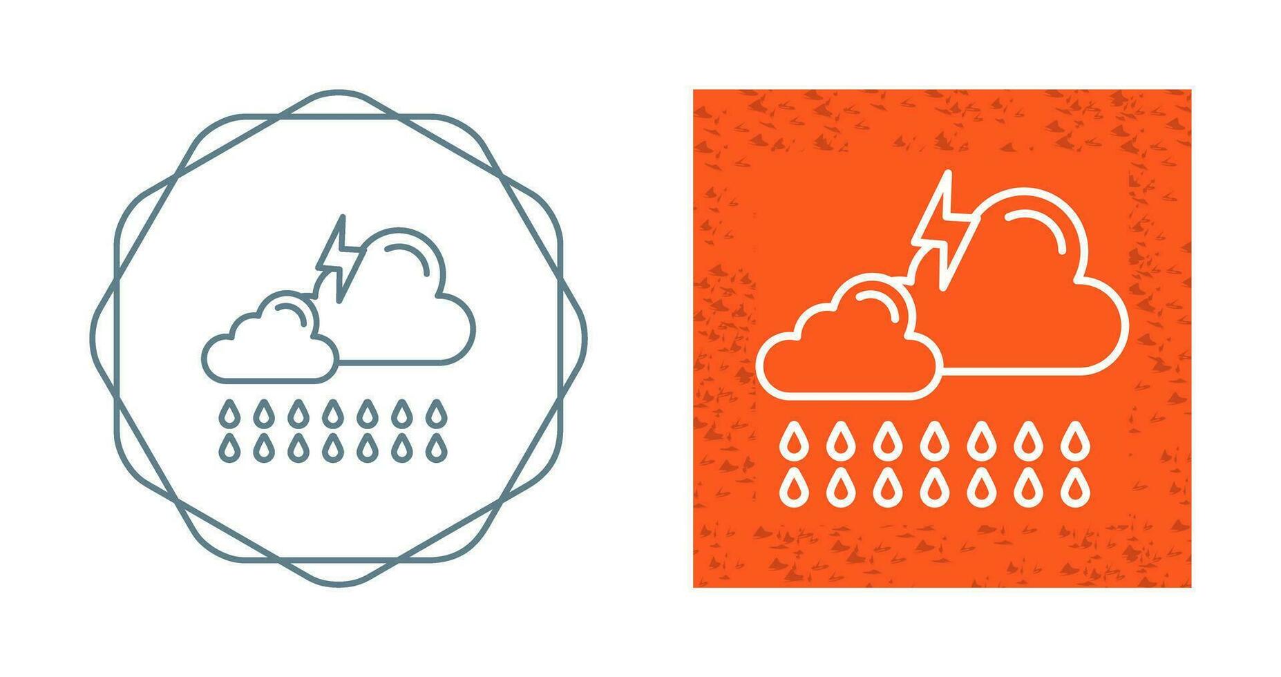 Symbol für Sturmvektor vektor