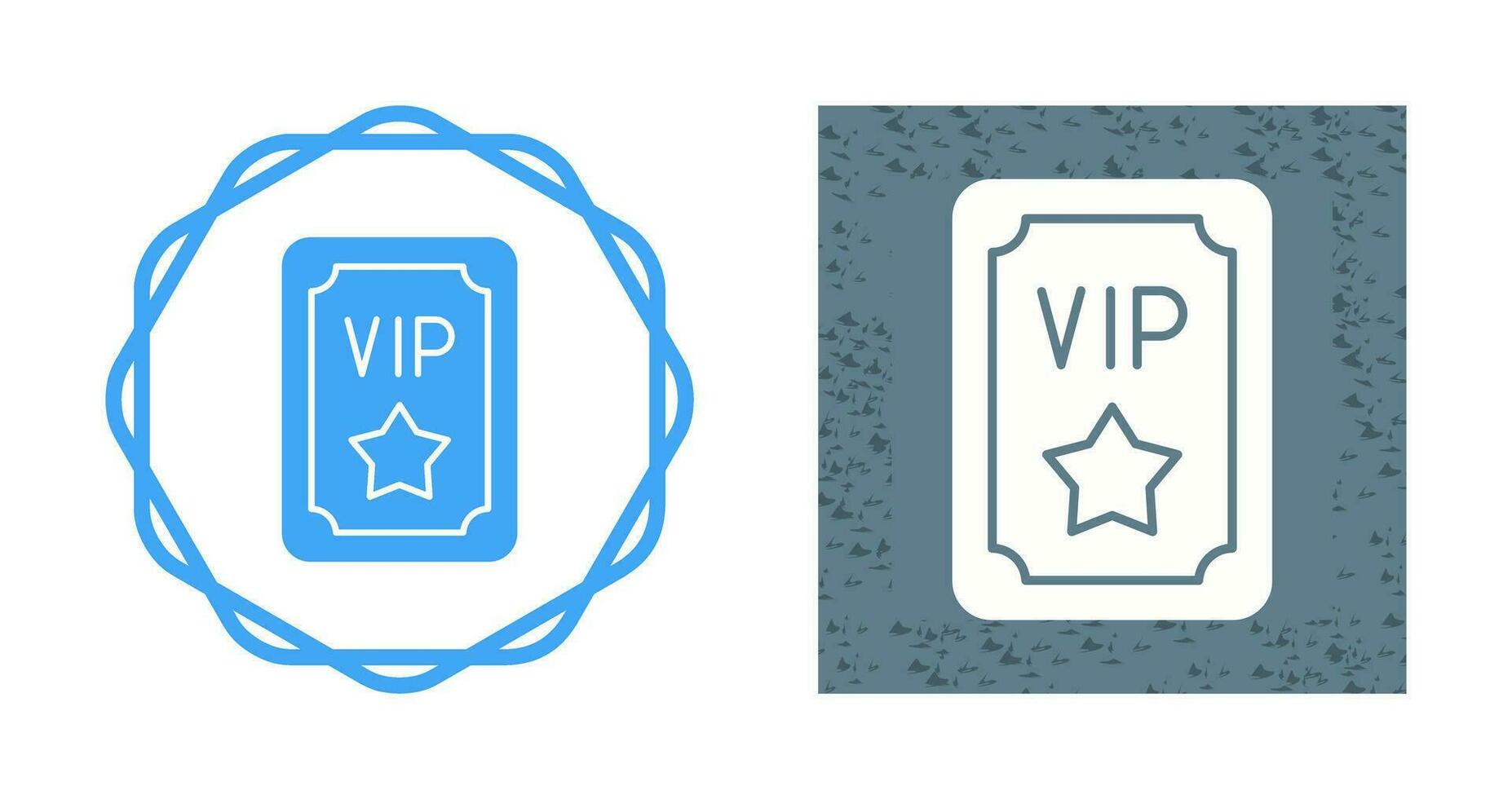 VIP-Pass-Vektor-Symbol vektor