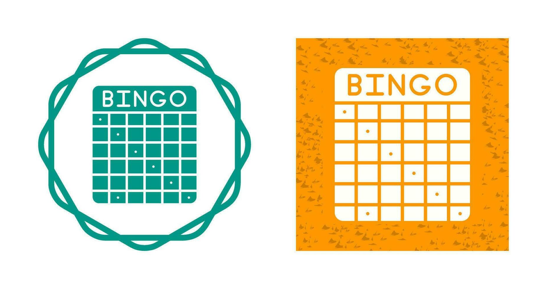 bingo vektor ikon