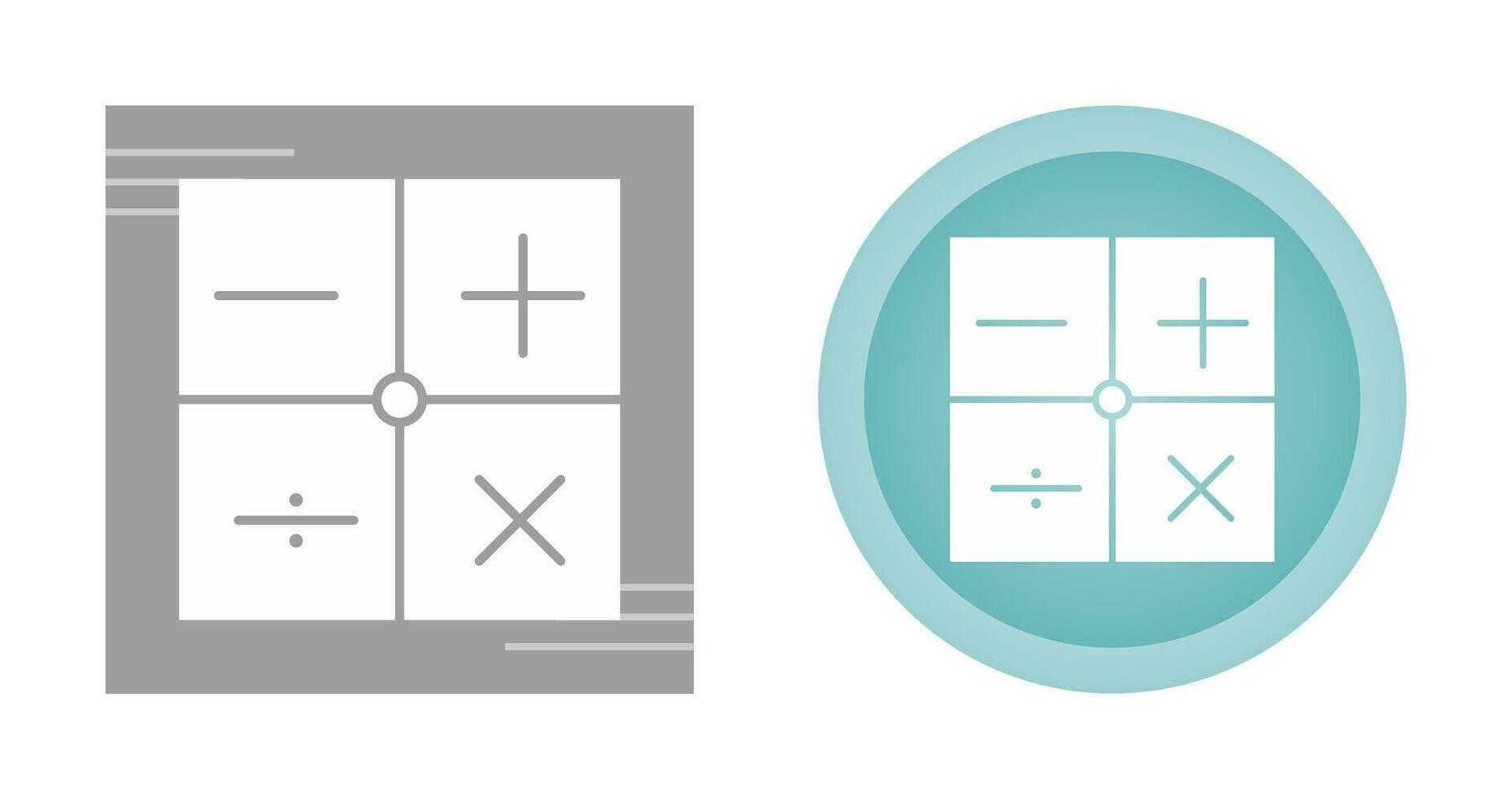 Vektorsymbol für mathematische Symbole vektor