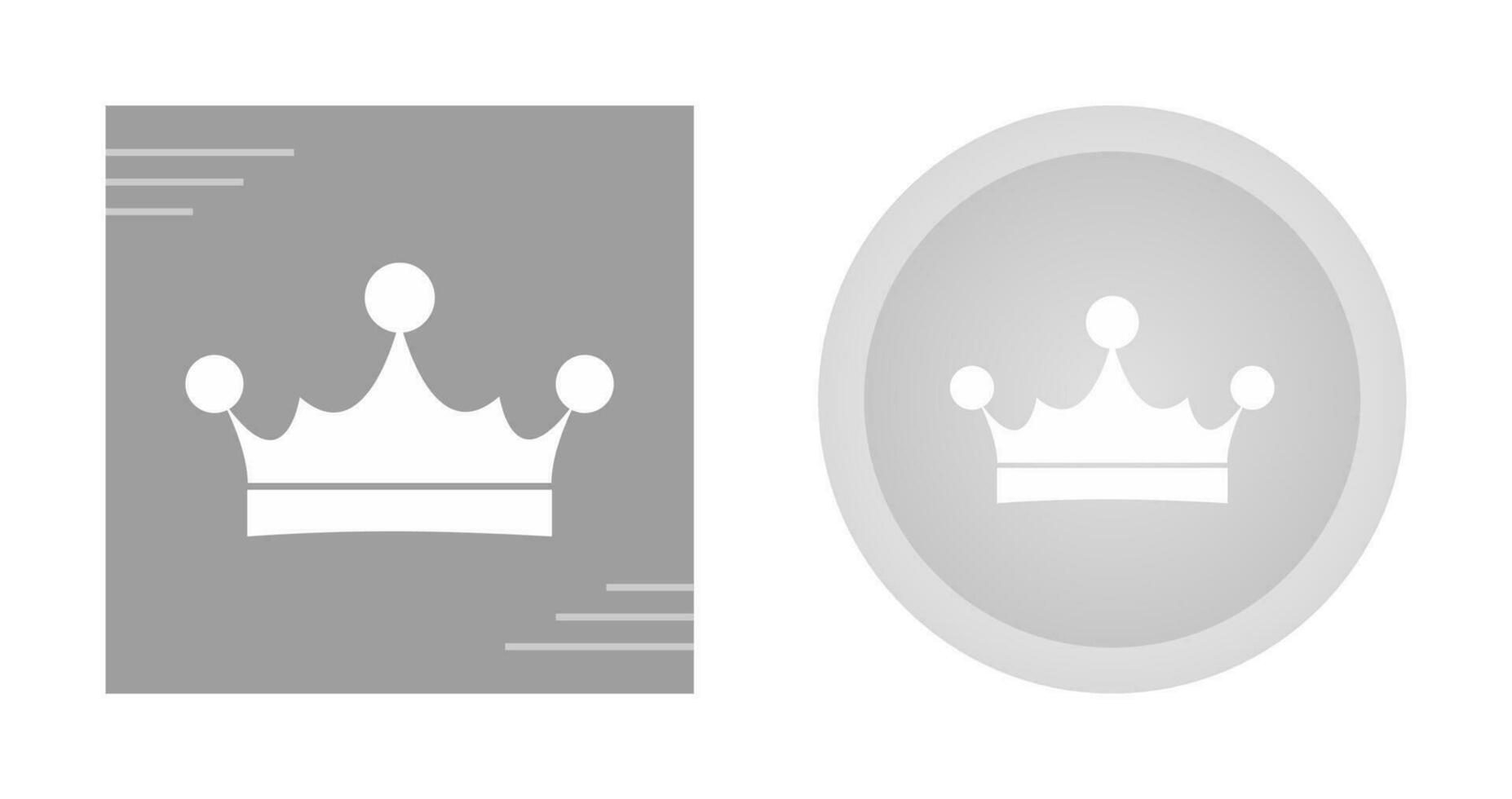 kungens krona vektor ikon