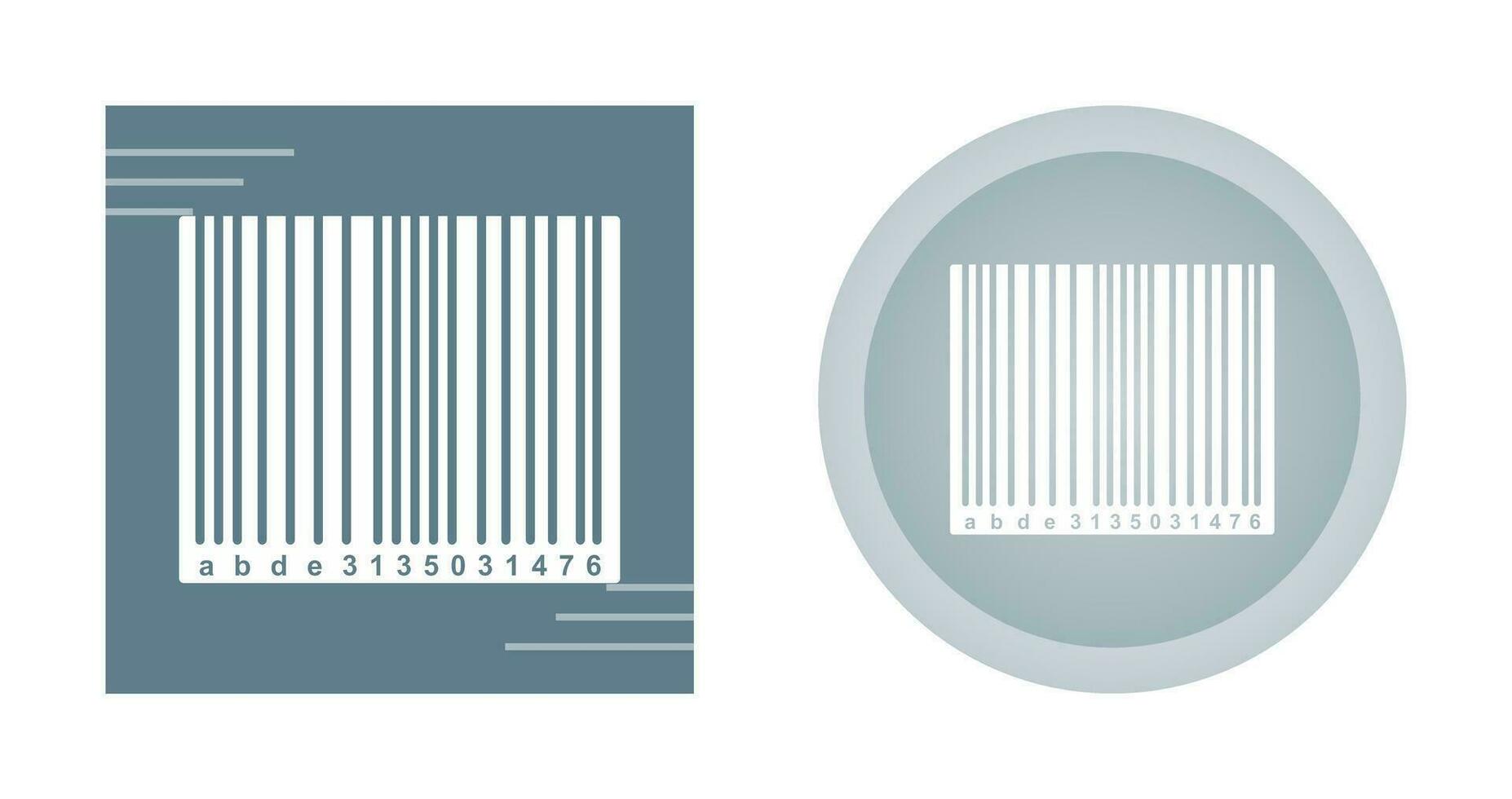 Barcode-Vektorsymbol vektor