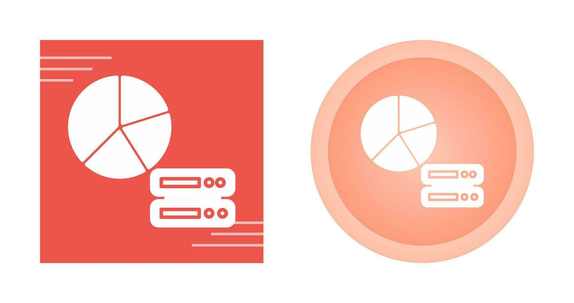 Vektorsymbol für die Datenanalyse vektor