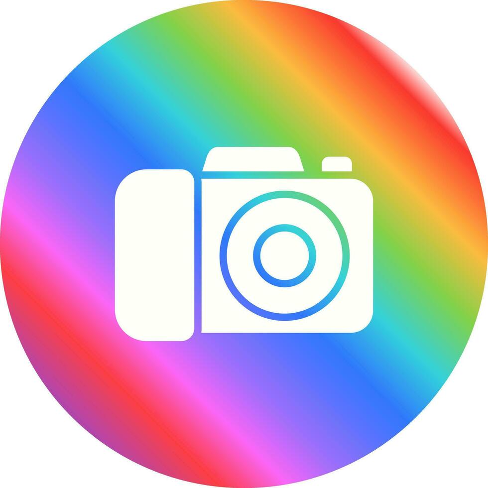 DSLR-Kamera-Vektorsymbol vektor