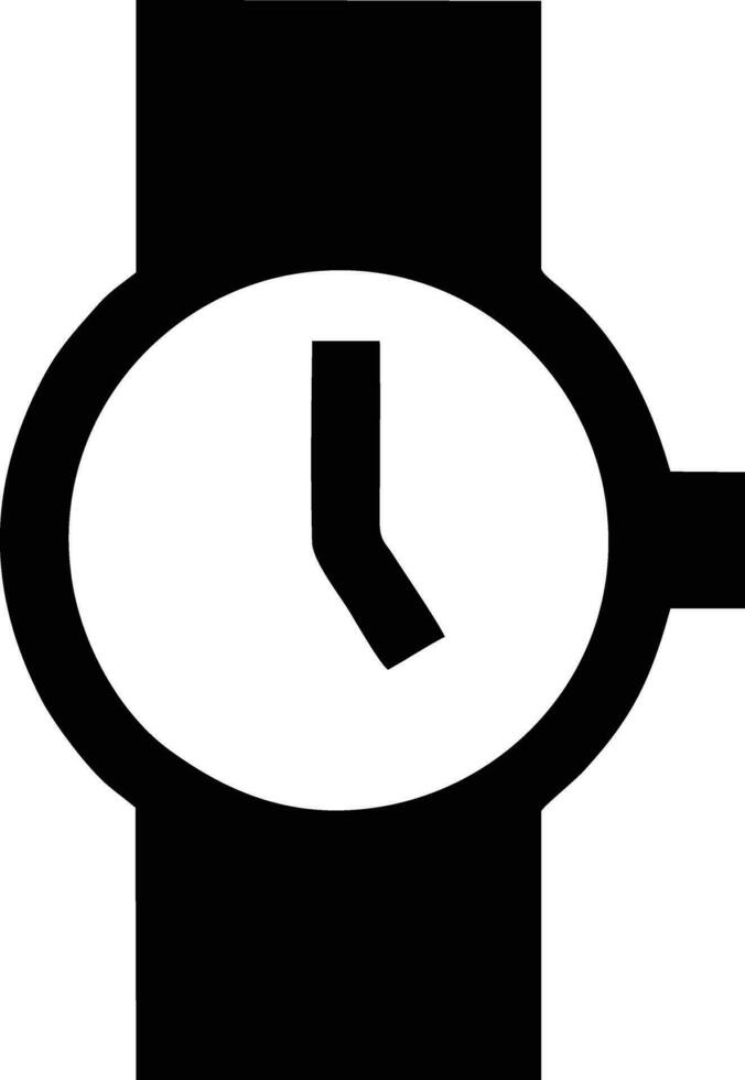 Uhr Symbol Symbol Design Bild. Illustration von das Alarm Uhr Zeit isoliert Vektor Bild. eps 10