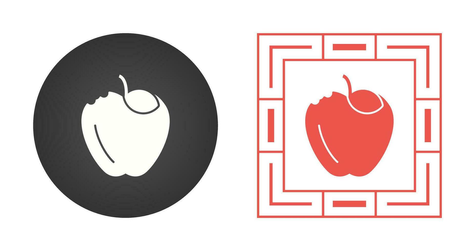 Apple-Vektor-Symbol vektor