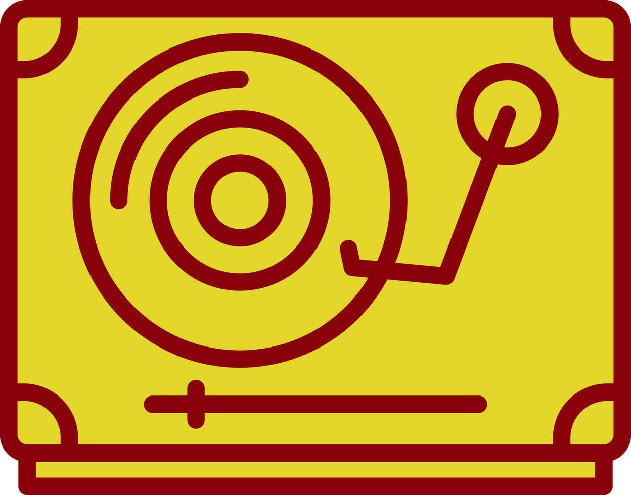 Drehscheibe Vektor Symbol Design