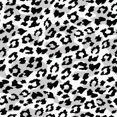 Leopard nahtloser Hintergrund. Vektor-Illustration vektor